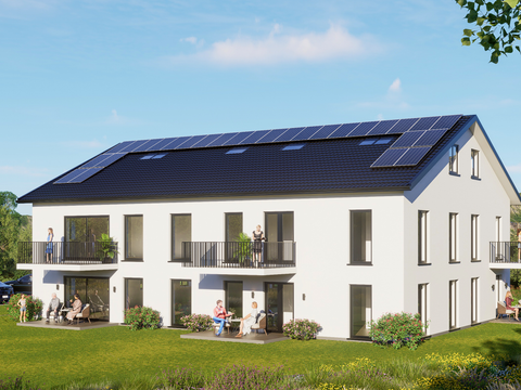 KFW40 mit QNG-Nachhaltigkeitssiegel: 7 hochwertige Neubau-Wohnungen in Donaustauf/Sulzbach