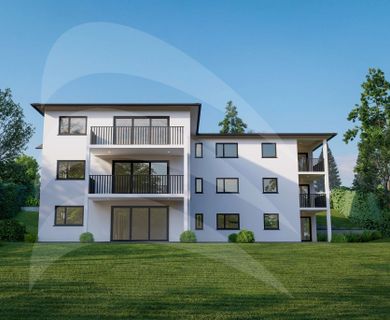 Erstbezug bauwerkTS40: Barrierefreie 3-Zimmer-Wohnung im KfW40-QNG-Bauweise mit Balkon