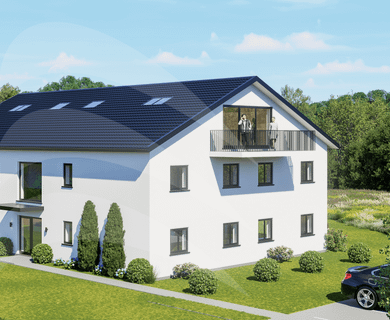 Neubau mit KFW40/QNG: Hochwertige 2-Zimmer-Wohnung in Donaustauf/Sulzbach